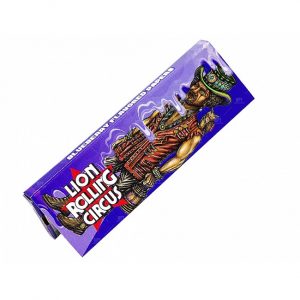 Papelillo 1 1/4 con sabor Blueberry Moon - Lion Rolling Circus