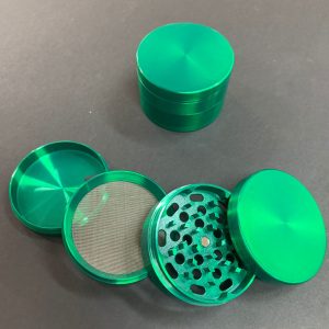 Moledor Aluminio 4 piezas Verde 63 mm