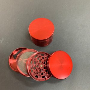 Moledor Aluminio 4 piezas Rojo 63mm