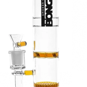 Bong Pocket Twister Ambar 23cm - BongLab