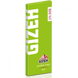 Gizeh Papelillo verde 1 1/4 (super fino)