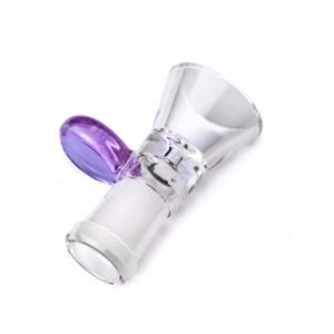 Quemador oreja 14mm Hembra Morado - Bonglab