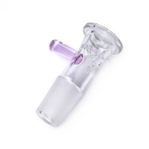 Quemador largo Morado 14mm macho - Bonglab