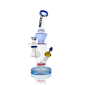 Bong Double Fungus Azul - Calvo