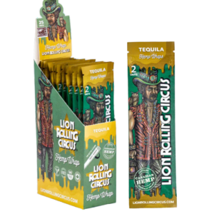 Caja x25 Blunts Tequila - Lion Rolling Circus