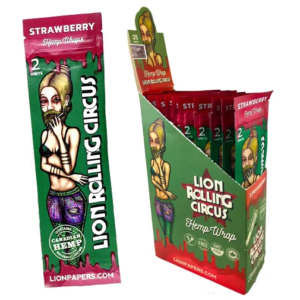 Caja x25 Blunts Strawberry - Lion Rolling Circus