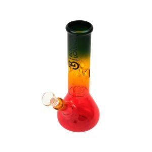 Bong cónico 20 cm Percolador Rasta - Burning Loving