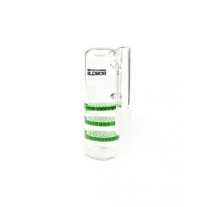 Atrapa Ceniza Triple Percolador Panal Verde 14 mm - Bonglab