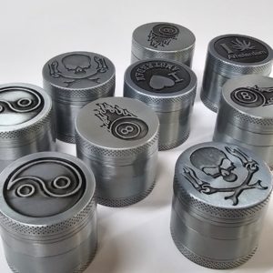 Moledor Metálico 4 partes Diseños