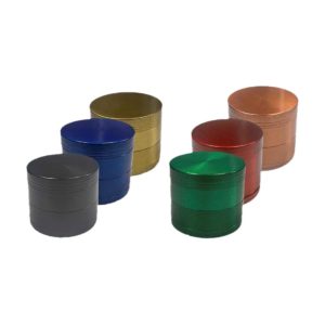 Moledor Metálico 4 Piezas Colores 50mm - D&K